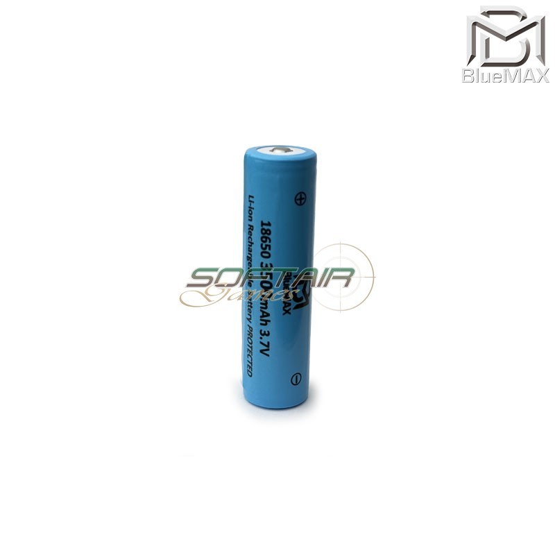 Batteria RICARICABILE 18650 3.7v 3500mAh Bluemax-power® (bmp-18650) Batteria RICARICABILE 18650 3.7v 3500mAh Bluemax-power® (bmp-18650)