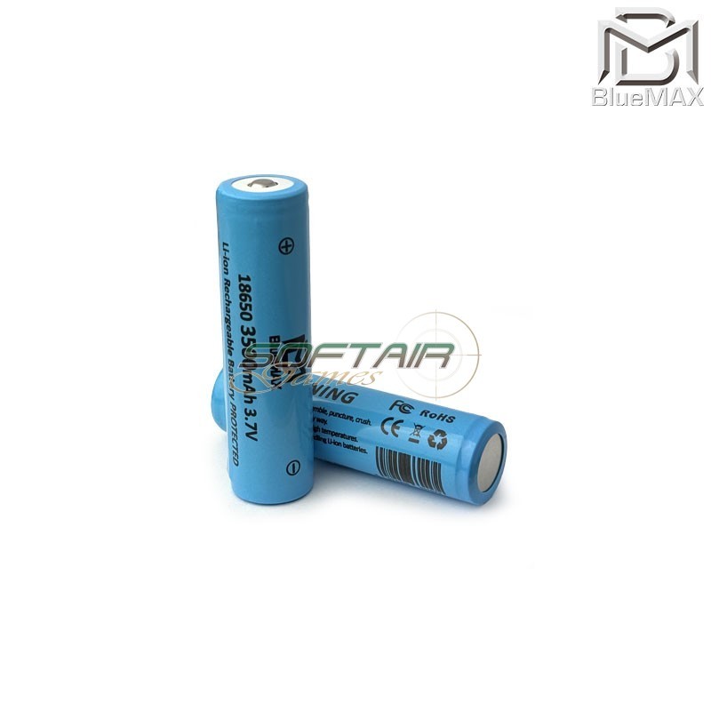 RECHARGEABLE battery 18650 3.7v 3500mAh Bluemax-power® (bmp-18650) RECHARGEABLE battery 18650 3.7v 3500mAh Bluemax-power® (bmp-18650)