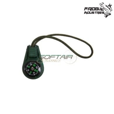 Zip Hook Compass OLIVE DRAB Frog Industries® (fi-01111-od)