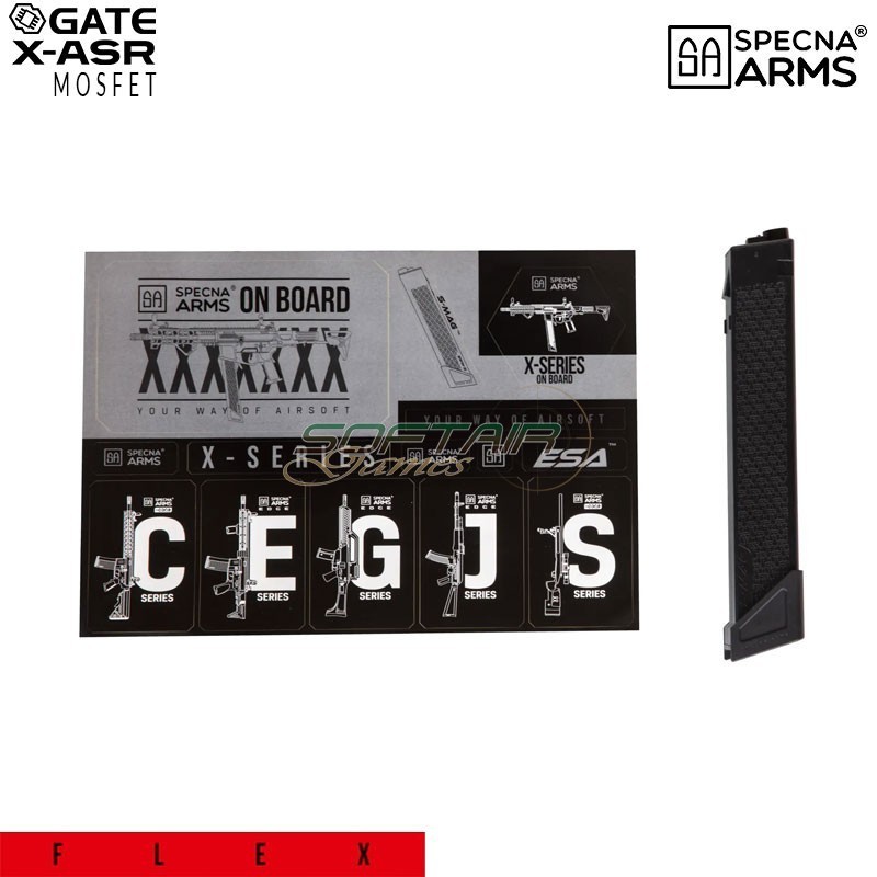 Electric rifle FLEX™ X-ASR LC style BLACK Specna Arms® (spe-01-041905)