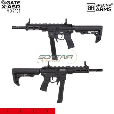 Electric rifle FLEX™ X-ASR LC style BLACK Specna Arms® (spe-01-041905)