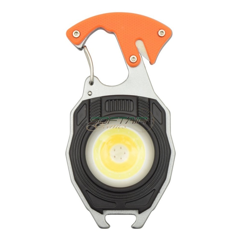 Js-Tactical Multifunctional Keychain With Led Light (Lb-Ysd)