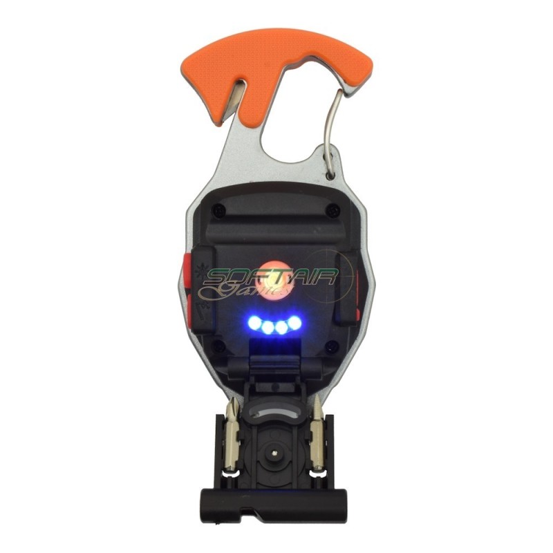 Js-Tactical Multifunctional Keychain With Led Light (Lb-Ysd)