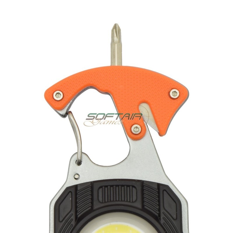 Js-Tactical Multifunctional Keychain With Led Light (Lb-Ysd)