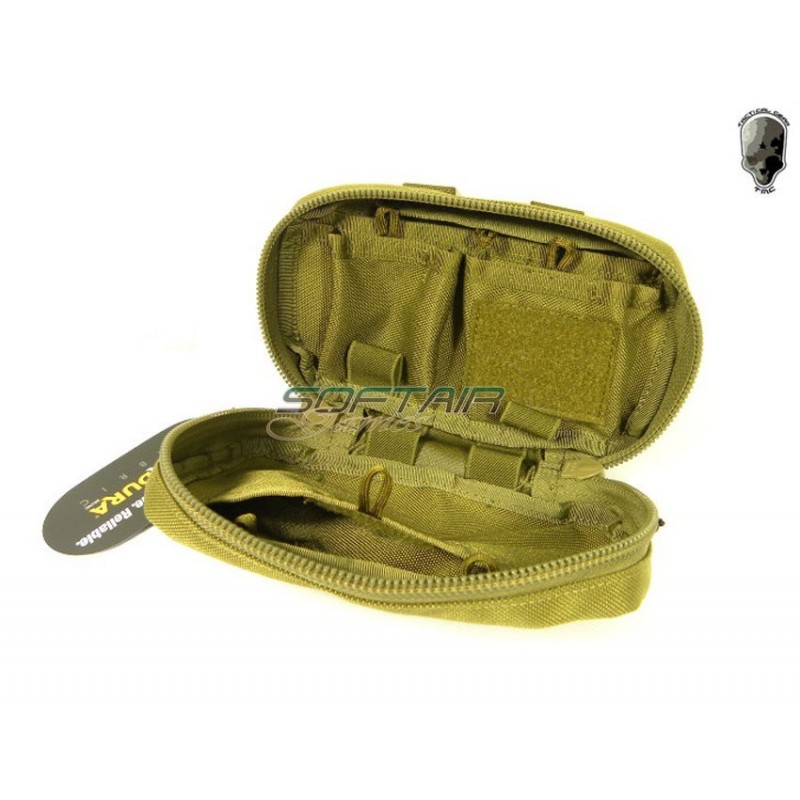 Velcro Utility Pouch Khaki Tmc (tmc-0525-kk)