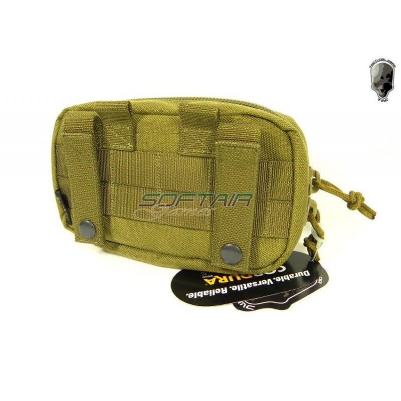 Velcro Utility Pouch Khaki Tmc (tmc-0525-kk)