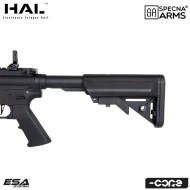 Electric rifle SA-C08 HAL ETU™ Assault Replica M4 CQB Keymod BLACK Core™ Specna Arms® (spe-01-041244)