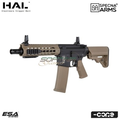 Fucile elettrico SA-C08 HAL ETU™ Assault Replica M4 CQB Keymod HALF-TAN Core™ Specna Arms® (spe-01-041245)
