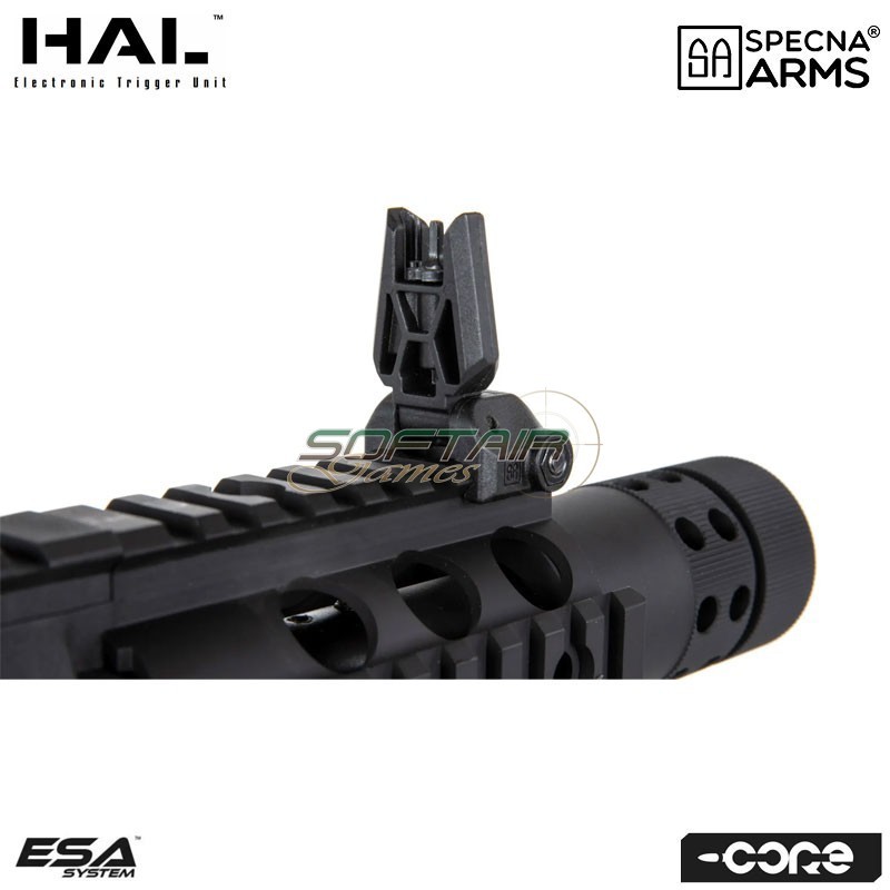 Electric rifle SA-C10 HAL ETU™ Assault Replica M4 Stubby Killer BLACK Core™ Specna Arms® (spe-01-041246)