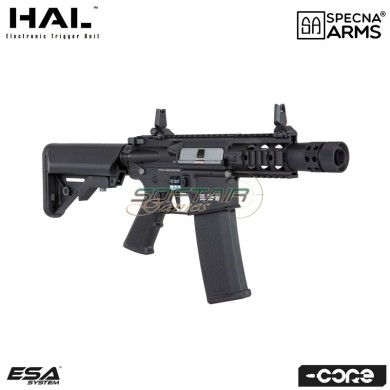 Fucile elettrico SA-C10 HAL ETU™ Assault Replica M4 Stubby Killer BLACK Core™ Specna Arms® (spe-01-041246)
