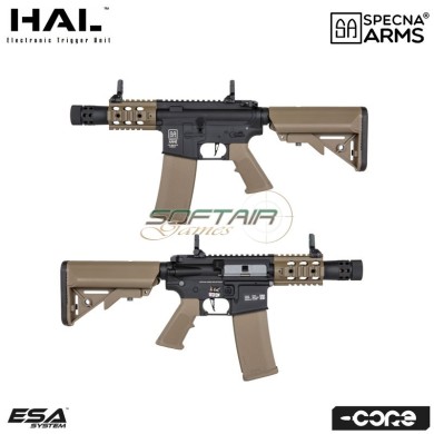 Electric rifle SA-C10 HAL ETU™ Assault Replica M4 Stubby Killer HALF-TAN Core™ Specna Arms® (spe-01-041247)