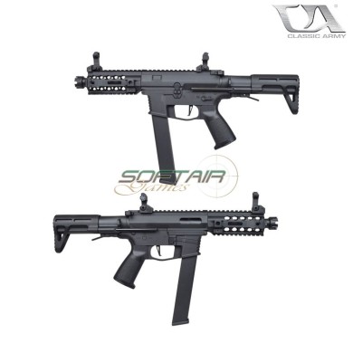 Electric rifle PX9 AEG SMG BLACK Classic Army (ca-enf010p)