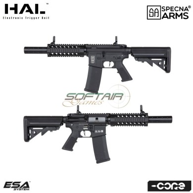 Fucile elettrico SA-C11 HAL ETU™ Assault Replica M4 Carbine Silenced BLACK Core™ Specna Arms® (spe-01-041248)