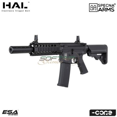 Fucile elettrico SA-C11 HAL ETU™ Assault Replica M4 Carbine Silenced BLACK Core™ Specna Arms® (spe-01-041248)