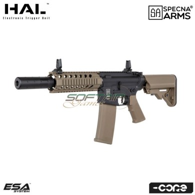 Fucile elettrico SA-C11 HAL ETU™ Assault Replica M4 Carbine Silenced HALF-TAN Core™ Specna Arms® (spe-01-041249)