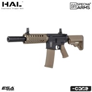 Fucile elettrico SA-C11 HAL ETU™ Assault Replica M4 Carbine Silenced HALF-TAN Core™ Specna Arms® (spe-01-041249)