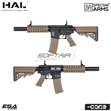 Electric rifle SA-C11 HAL ETU™ Assault Replica M4 Carbine Silenced HALF-TAN Core™ Specna Arms® (spe-01-041249)