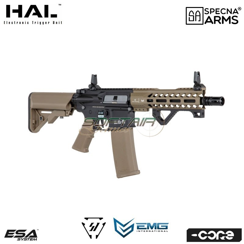 Fucile elettrico SA-C17 HAL ETU™ Assault Replica M4 Strike IND. HALF-TAN Core™ Specna Arms® (spe-01-041251)