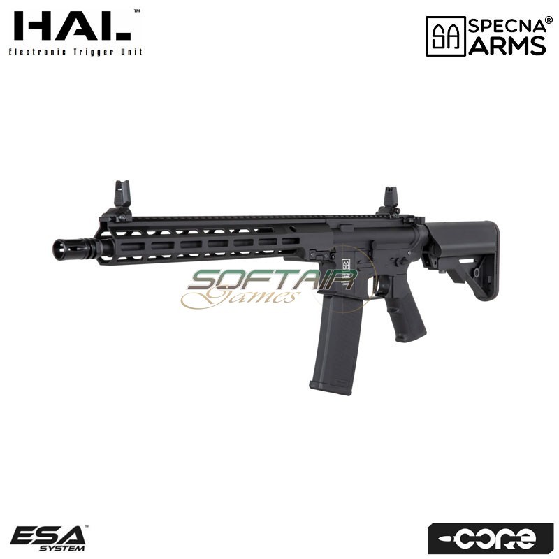 Fucile elettrico SA-C22 HAL ETU™ Assault Replica M4 MK URG-I Style BLACK Core™ Specna Arms® (spe-01-041252)