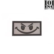 3d Pvc Patch Evil Smiley Brown 101 Inc (11172-br)