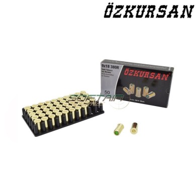 Cartucce A Salve 50 Pezzi Calibro 380 Ozkursan (oz-ct14) Cartucce A Salve 50 Pezzi Calibro 380 Ozkursan (oz-ct14)