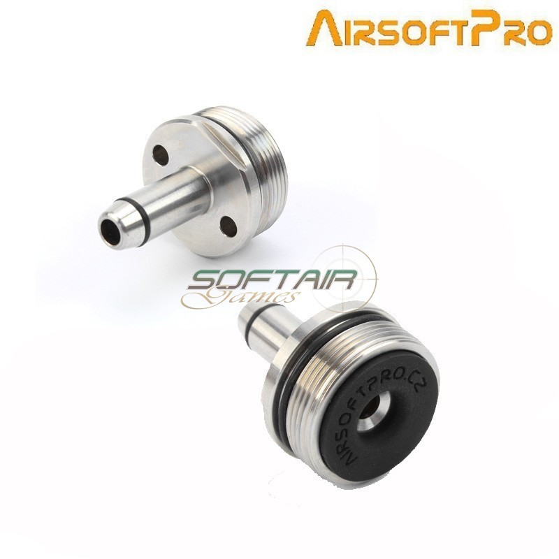 Stainless Steel Rounded Cylinder Head For Vsr Sniper Airsoftpro®