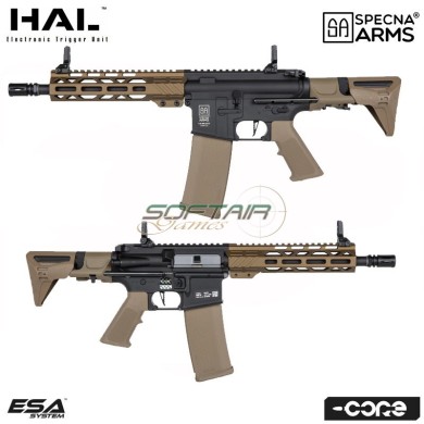 Electric rifle SA-C25 HAL ETU™ Assault Replica M4 MK ZEV pdw Style CHAOS BRONZE Core™ Specna Arms® (spe-01-041254)