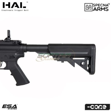 Electric rifle SA-C05 HAL ETU™ Assault Replica M4 Cqb Silenced Black Core ™ Specna Arms® (spe-01-041688)