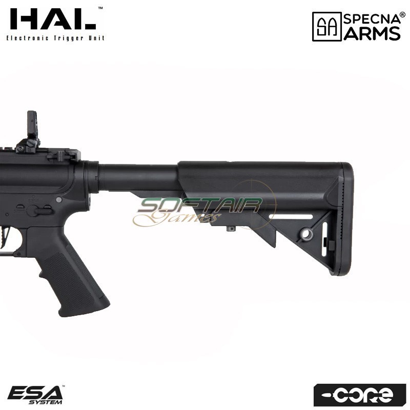 Electric rifle SA-C05 HAL ETU™ Assault Replica M4 Cqb Silenced Black Core ™ Specna Arms® (spe-01-041688)