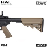 Fucile elettrico SA-C05 HAL ETU™ Assault Replica  Cqb Silenced Half-Tan Core Specna Arms® (spe-01-041689)