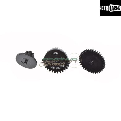 Retroarms Cnc Gears Pandora Ratio 16:1 (3mm) Bushins Included (Ra-8004)