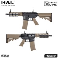 Fucile elettrico SA-C12 HAL ETU™ Assault Replica M4 Short Keymod HALF-TAN Core™ Specna Arms® (spe-01-041699)