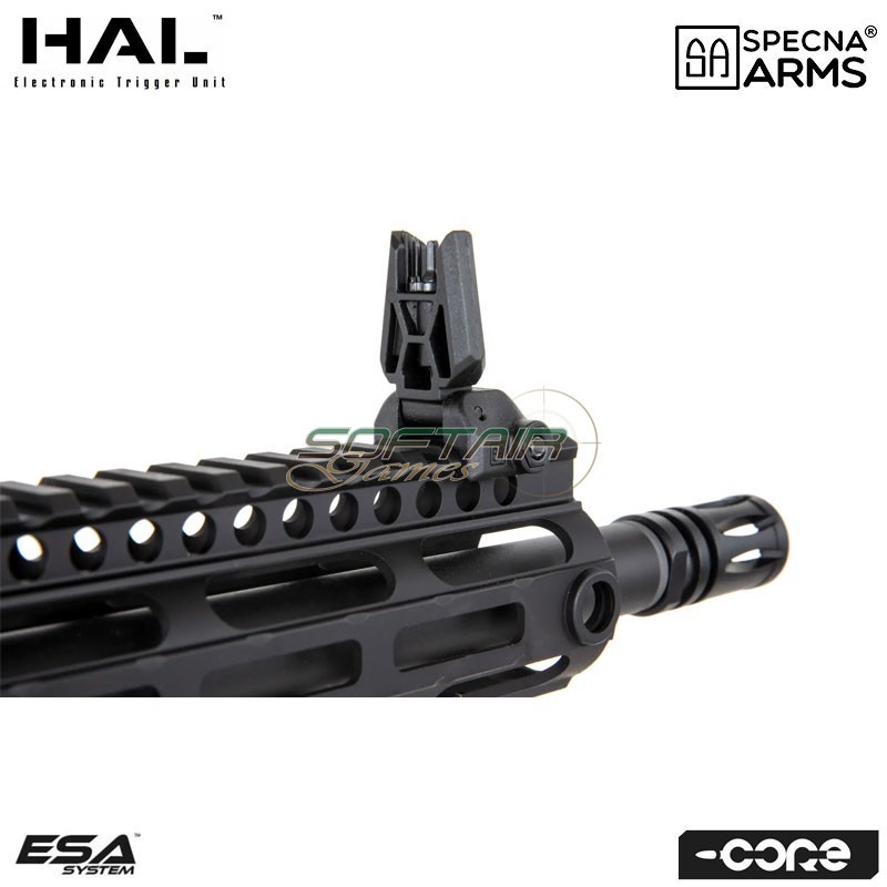 Fucile elettrico SA-C20 HAL ETU™ Assault Replica M4 LC Rex BLACK Core™ Specna Arms® (spe-01-042047)
