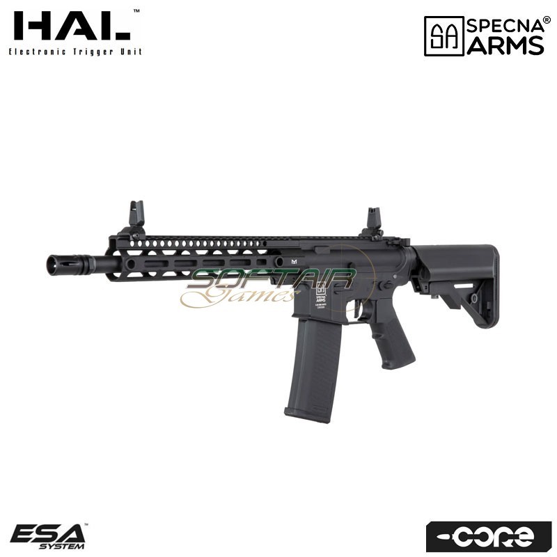 Fucile elettrico SA-C20 HAL ETU™ Assault Replica M4 LC Rex BLACK Core™ Specna Arms® (spe-01-042047)
