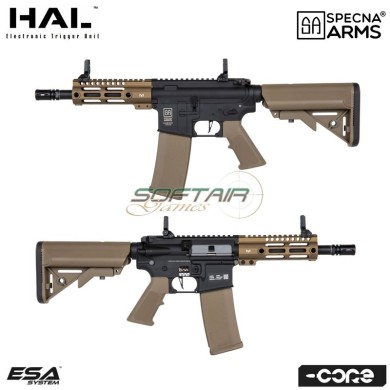 Electric rifle SA-C21 HAL ETU™ Assault Replica M4 LC Rex Short CHAOS BRONZE Core™ Specna Arms® (spe-01-042050)