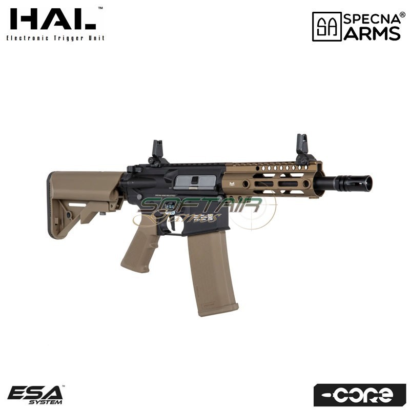 Electric rifle SA-C21 HAL ETU™ Assault Replica M4 LC Rex Short CHAOS BRONZE Core™ Specna Arms® (spe-01-042050)
