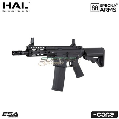 Electric rifle SA-C21 HAL ETU™ Assault Replica M4 LC Rex Short BLACK Core™ Specna Arms® (spe-01-042049)