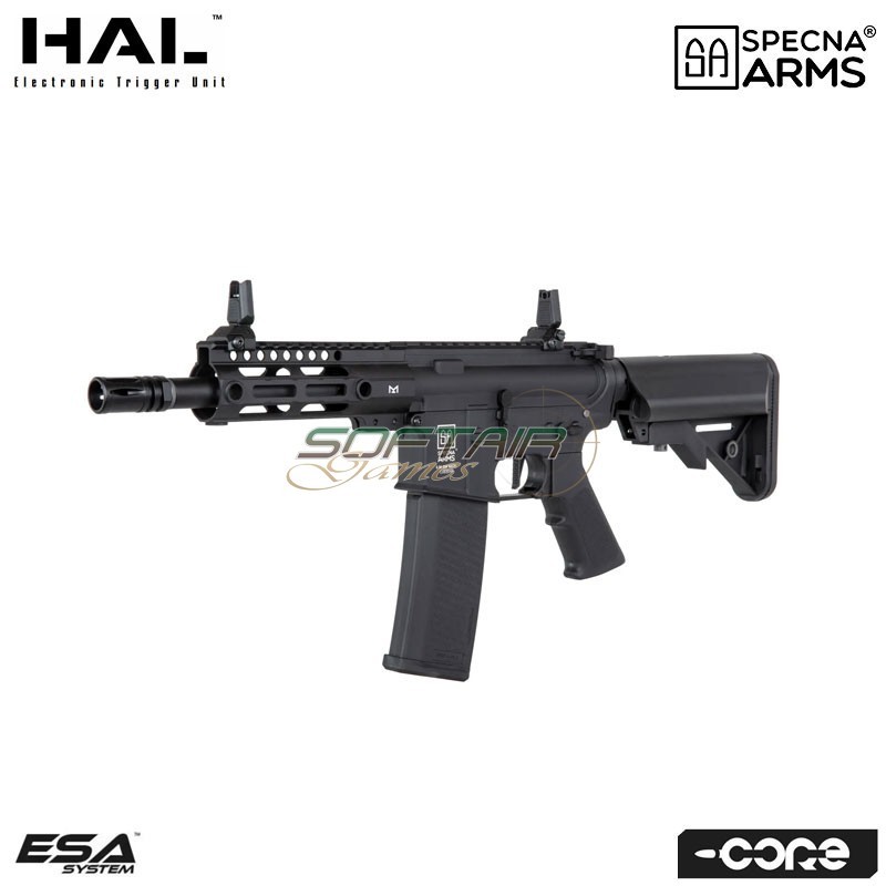 Fucile elettrico SA-C21 HAL ETU™ Assault Replica M4 LC Rex Short BLACK Core™ Specna Arms® (spe-01-042049)