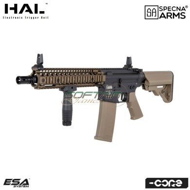 Electric rifle Daniel Defense® SA-C19 HAL ETU™ Assault Replica M4 MK18 Mod1 CHAOS BRONZE Core™ Specna Arms® (spe-01-041706)