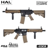 Electric rifle Daniel Defense® SA-C19 HAL ETU™ Assault Replica M4 MK18 Mod1 CHAOS BRONZE Core™ Specna Arms® (spe-01-041706)