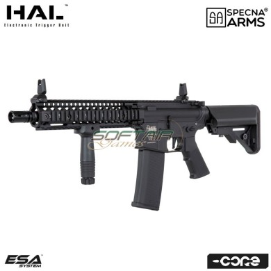 Fucile elettrico Daniel Defense® SA-C19 HAL ETU™ Assault Replica MK18 Mod1 BLACK Core™ Specna Arms® (spe-01-041703)