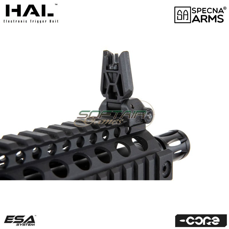 Fucile elettrico Daniel Defense® SA-C19 HAL ETU™ Assault Replica MK18 Mod1 BLACK Core™ Specna Arms® (spe-01-041703)