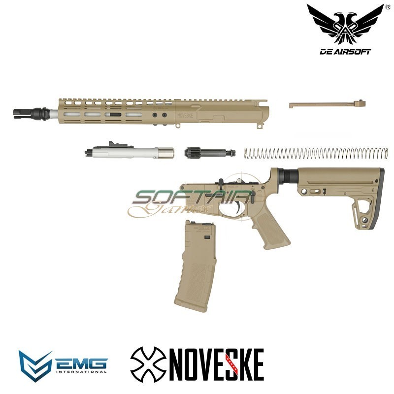 Fucile a gas N4 NSR9 DEVGRU GBBR scarrellante EMG by Double Eagle (de-gbb-nsr-9-n4-tan)