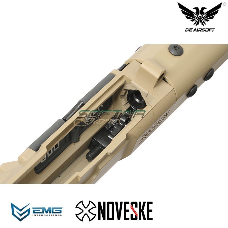 Gas rifle N4 NSR9 DEVGRU GBBR blowback EMG by Double Eagle (de-gbb-nsr-9-n4-tan) Gas rifle N4 NSR9 DEVGRU GBBR blowback EMG by Double Eagle (de-gbb-nsr-9-n4-tan)