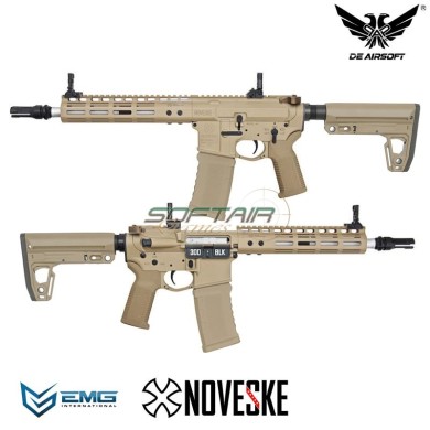 Gas rifle N4 NSR9 DEVGRU GBBR blowback EMG by Double Eagle (de-gbb-nsr-9-n4-tan)