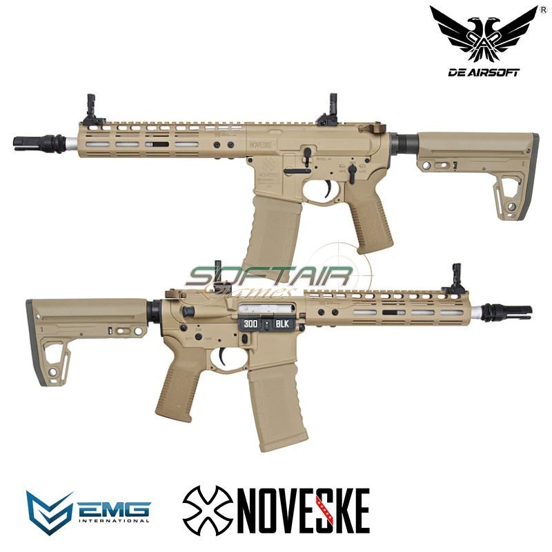 Fucile a gas N4 NSR9 DEVGRU GBBR scarrellante EMG by Double Eagle (de-gbb-nsr-9-n4-tan)