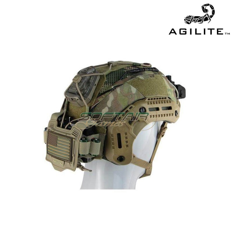 Telino Copri Elmetto MTEK FLUX Gen4 MULTICAM Agilite (8245MTC)