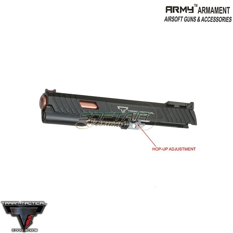 Pistola a gas 2024 John Wick 3 NEW VERSION Combat Master BLACK TTI Army™ Armament® (ARM-R601H)