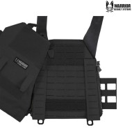 Laser cut Assaulters Back Panel 40mm BLACK Warrior Assault Systems (w-lc-abp-mk1-bk)