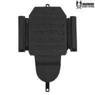 Laser cut Assaulters Back Panel 40mm BLACK Warrior Assault Systems (w-lc-abp-mk1-bk)